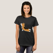 コルギヨガポーズ Tシャツ (正面フル)