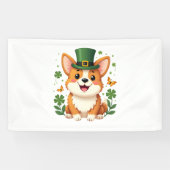 コルギラバーシャムロックハッピーSt patricks day 横断幕 (横)