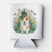 コルギラバーシャムロックハッピーSt patricks day 缶クーラー (正面)