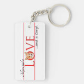 コルギラブキーチェーン キーホルダー (裏面)