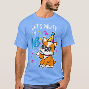 コルギレッツポーティIm 16歳16歳誕生日ティー Tシャツ
