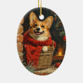 コルギヴィンテージクリスマス セラミックオーナメント (裏面)