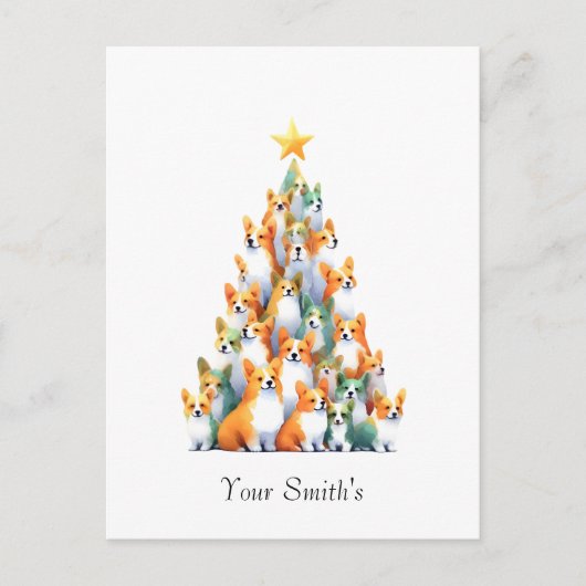 コルギースクリスマス シーズンポストカード (正面)