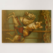 コルギ回転木馬ヴィンテージ ジグソーパズル (横)