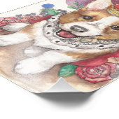 コルギ女王 フォトプリント            (角)