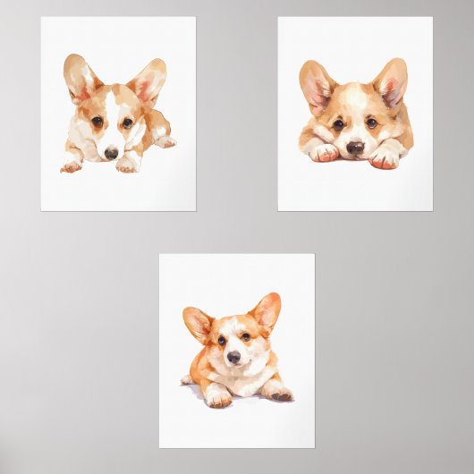 コルギ子供部屋デコールコルギウォールアート (正面)