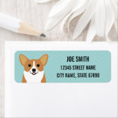 コルギ差出人住所ラベル ラベル (インサイチュ)