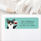 コルギ差出人住所ラベル ラベル (インサイチュ)