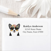 コルギ差出人住所ラベル ラベル (インサイチュ)