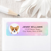 コルギ差出人住所ラベル ラベル (インサイチュ)