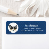 コルギ差出人住所ラベル ラベル (インサイチュ)