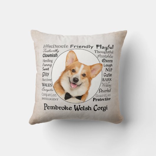 コルギ形質 クッション (裏面)