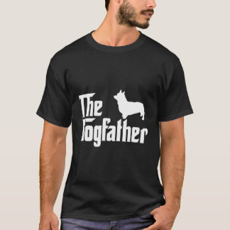 コルギ愛好家のためのドッグファーザーCorgi恋人のギフト Tシャツ