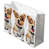 コルギ抱き枕 ラージペーパーバッグ (正面アングル)