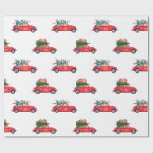 コルギ来スのクリスマスホーム-パターン1 ラッピングペーパー (フラット)