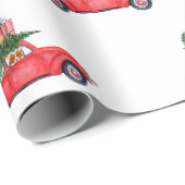 コルギ来スのクリスマスホーム-パターン1 ラッピングペーパー (ロールコーナー)