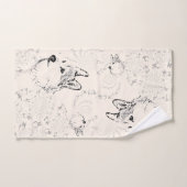 コルギ柄ハンドタオル ハンドタオル (ハンドタオル)