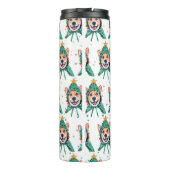 コルギ犬がクリスマスを育てる タンブラー (裏面)