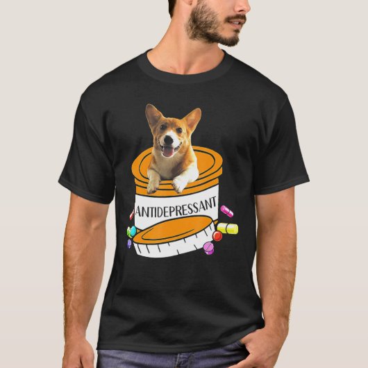 コルギ系抗鬱薬 Tシャツ (正面)