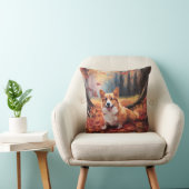 コルギ紅葉秋インスパイア クッション (椅子)