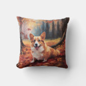 コルギ紅葉秋インスパイア クッション (正面)