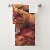 コルギ紅葉秋インスパイア バスタオルセット (インサイチュ)