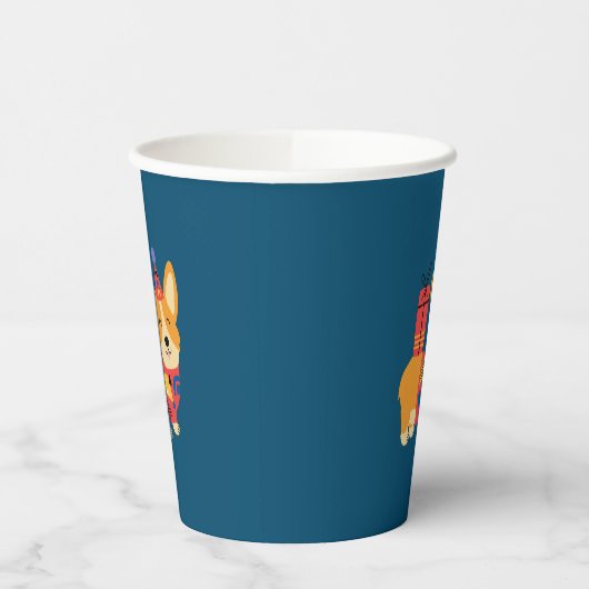 コルギ誕生日 紙コップ (左)