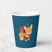コルギ誕生日 紙コップ (正面)