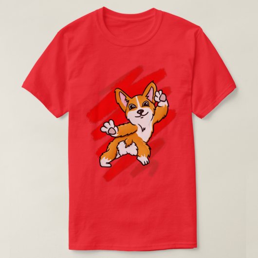 コルギ踊り Tシャツ (デザイン正面)