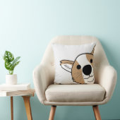 コルギ顔ペットベッド クッション (椅子)