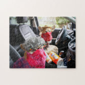 コルギ顔マスクパズル ジグソーパズル (横)