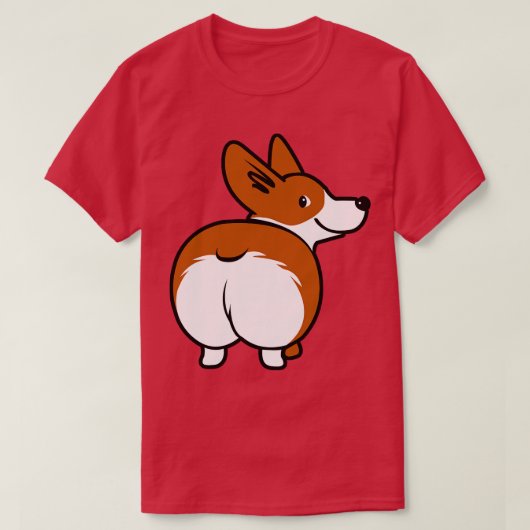 コルギ顔マスク Tシャツ (デザイン正面)