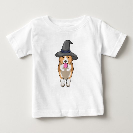 コルギ魔女 ベビーTシャツ (正面)