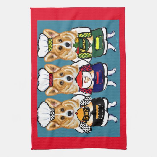 コルギ キッチンタオル (縦)