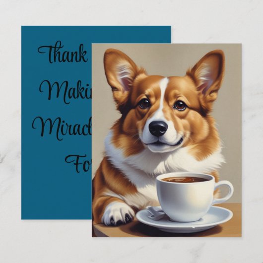 コルギ サンキューカード (正面/裏面)