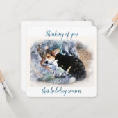 『コルギ・パ考えるッピー・オブ・ユー』 カード (正面/裏面インサイチュ)