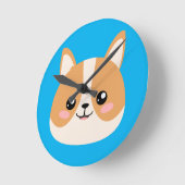 コルギ ラウンド壁時計 (傾斜)