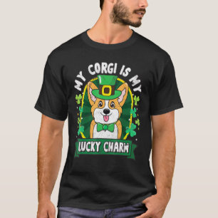 コルギSt patricksラッキーチャームママパパ Tシャツ