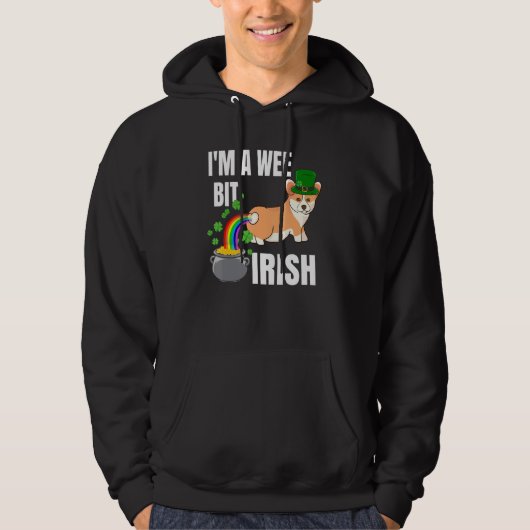 コルギSt patricks dayイムアウィービットIrish パーカ (正面)