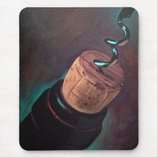 コルクおよびオープナの賃借り マウスパッド