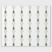 コルクがポンと抜けた ラッピングペーパー (フラット)