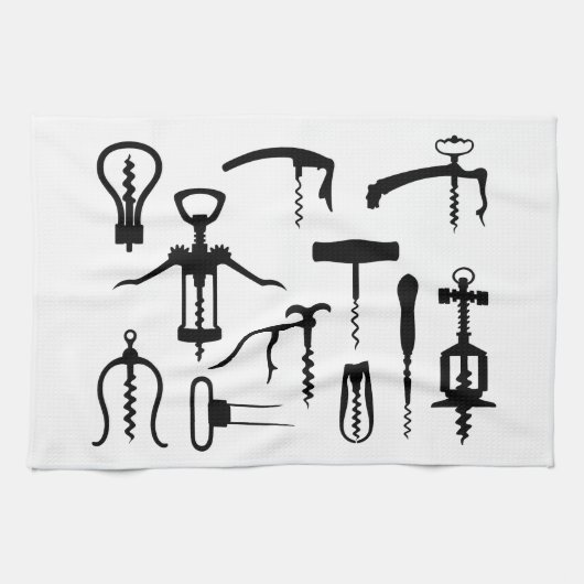 コルクせん抜き キッチンタオル (横)