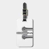 コルクせん抜き ラゲッジタグ (正面縦)