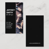 コルクとワインオープナー 名刺 (正面/裏面)