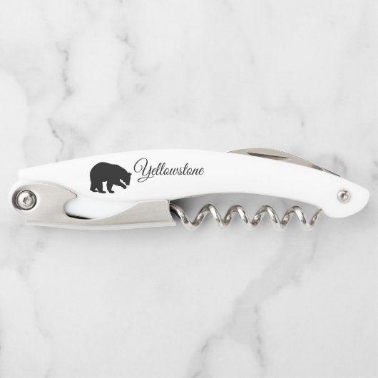 コルクねじイエローストーン ソムリエナイフ (正面)