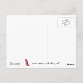 コルクねじ靴 ポストカード (裏面)