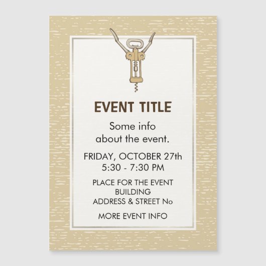 コルクねじ (正面)