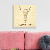 コルクねじ キャンバスプリント (インサイチュ (リビング))