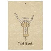 コルクねじ クリップボード (裏面)