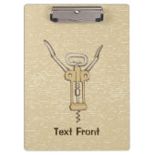 コルクねじ クリップボード (正面)